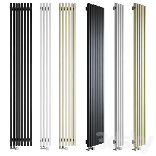 Tubular radiators GUARDO RETTA 3DModel