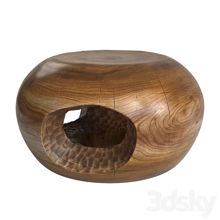 Tucker Robbens Pierced Pouf 3D Model Free Download