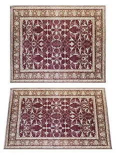 Tufenkian Carpets – Mahabad Mahogany Khaki 3D Model