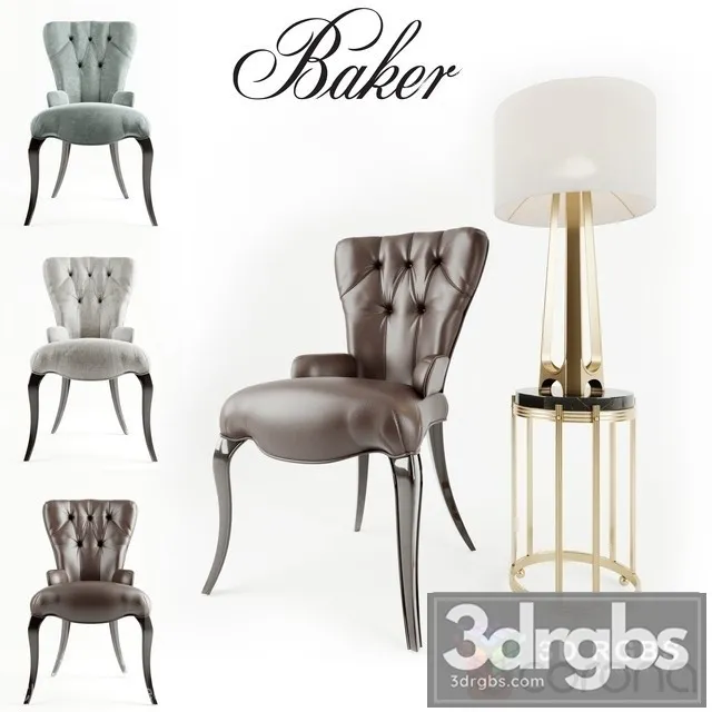 Tufted Hair Barbara Barry Chair 3D Model Download Tufted Hair Barbara Barry Chair 3D Model Download