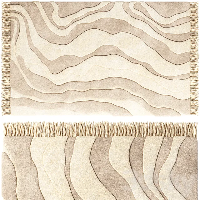 Tufted Sierra Rug 3D Model