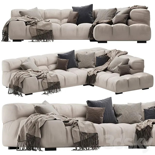 Tufty Time B&B Italia TT032 3D Model Tufty Time B&B Italia TT032 3D Model