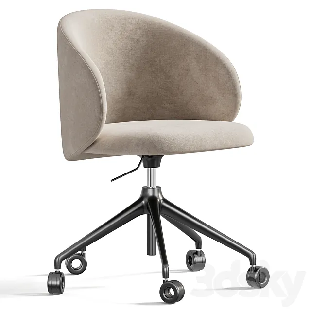 Tuka Connubia Office Chair 3D Model