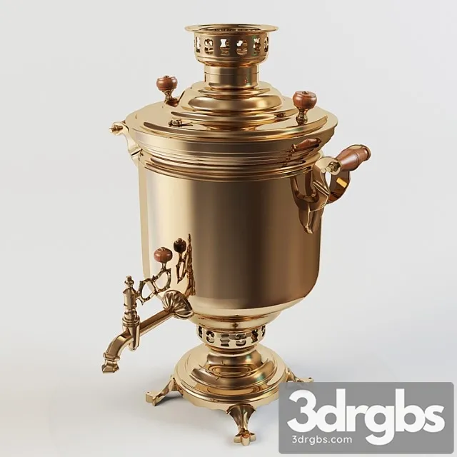 Tula samovar 3D Model Download