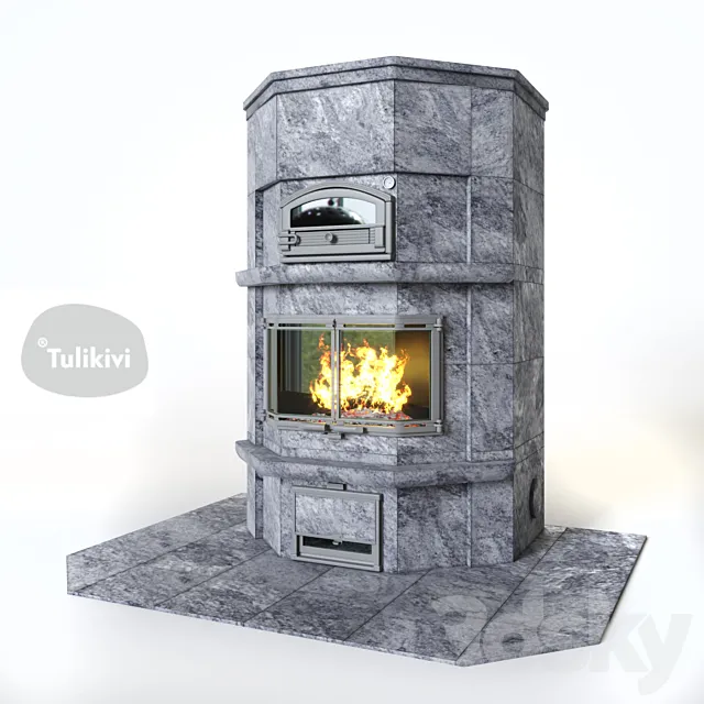 Tulikivi TLU2637-11 3D Model