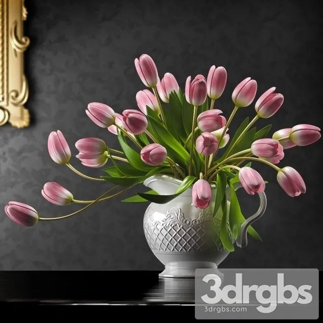 Tulip Bouquet 6 3D Model Download Tulip Bouquet 6 3D Model Download
