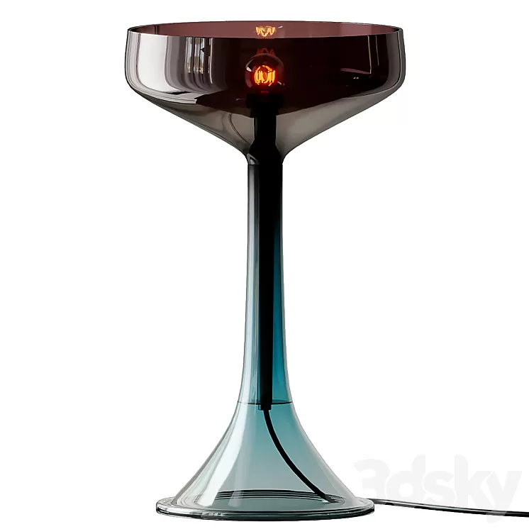 TULIP Table Lamp from Curiousa 3D Model