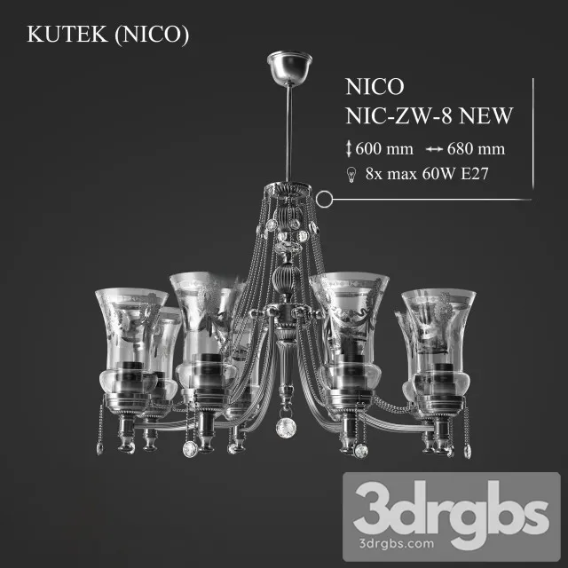 Tulipani Ceiling Lamp 3D Model Download