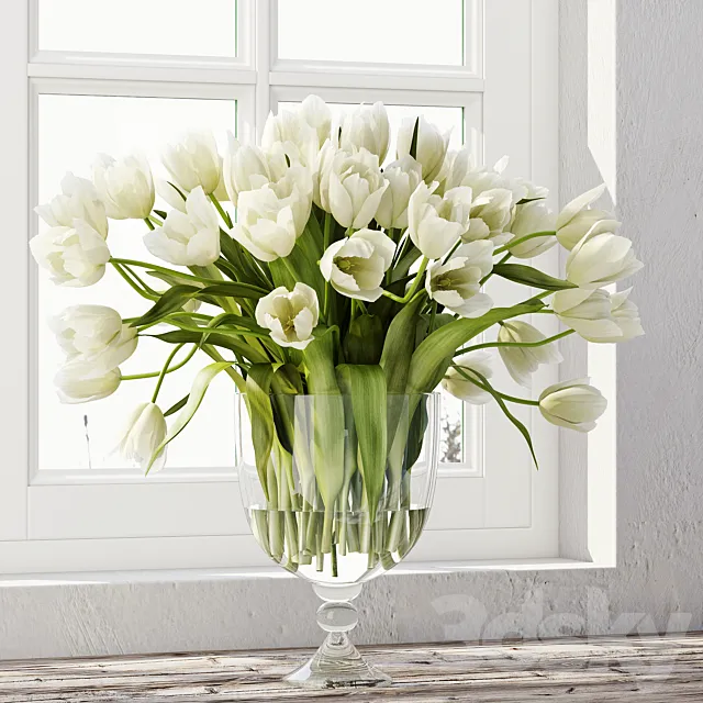 Tulips 3 3DModel Tulips 3 3DModel