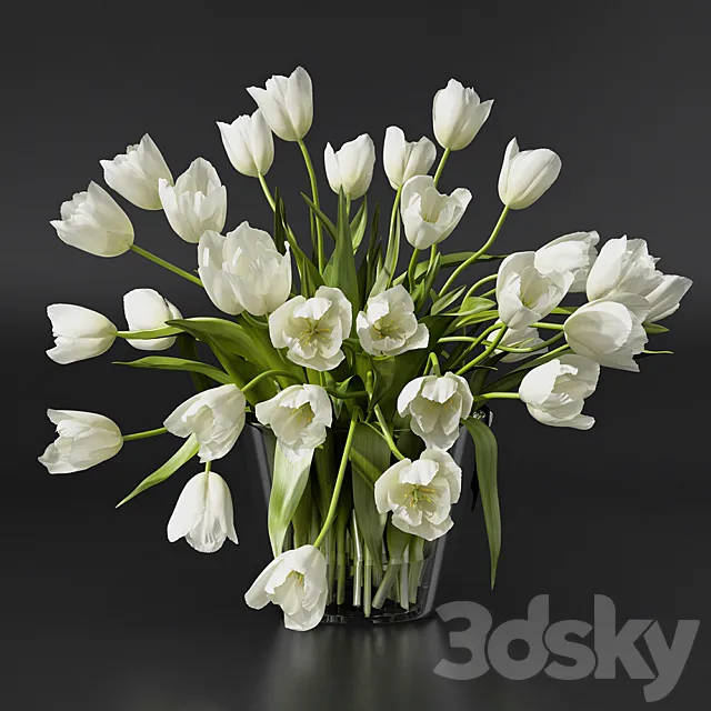 Tulips 3DModel Tulips 3DModel