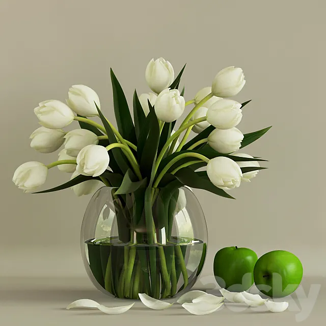Tulips 3DModel Tulips 3DModel