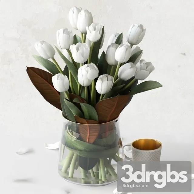 Tulips Bouquet 3D Model Download Tulips Bouquet 3D Model Download