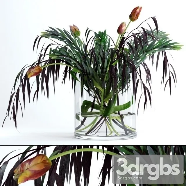 Tulips Co Bouquet 3D Model Download Tulips Co Bouquet 3D Model Download