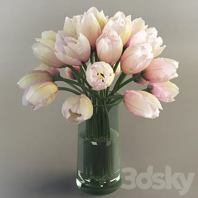 Tulips. Tulips 3DModel Tulips. Tulips 3DModel