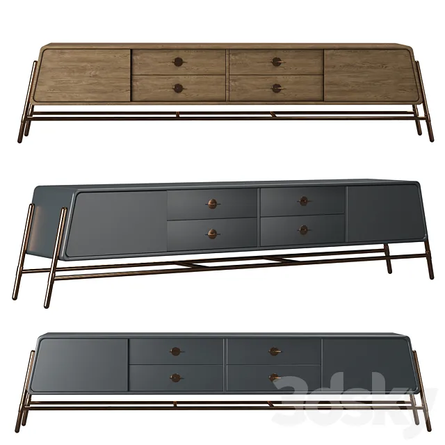 Tulpar Chest of Drawers 3DModel Tulpar Chest of Drawers 3DModel