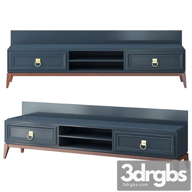 Tumba Pod Tv Elegante 3D Model Download