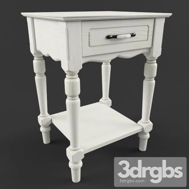 Tumba Prikrovatnaya Belfan Fransuaza 3D Model Download