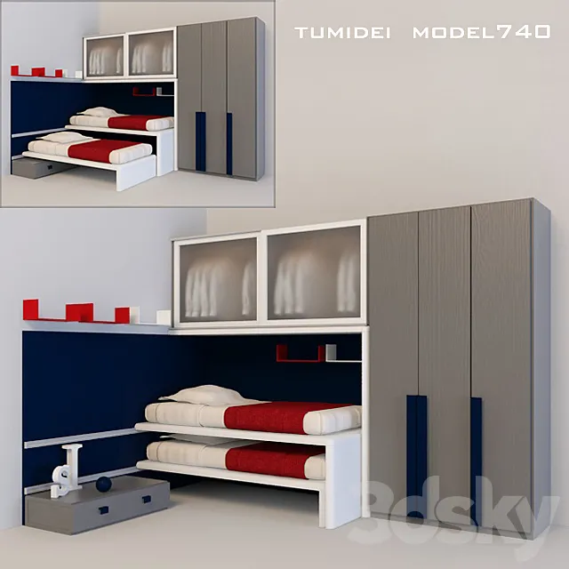 tumidei model 740 3DModel