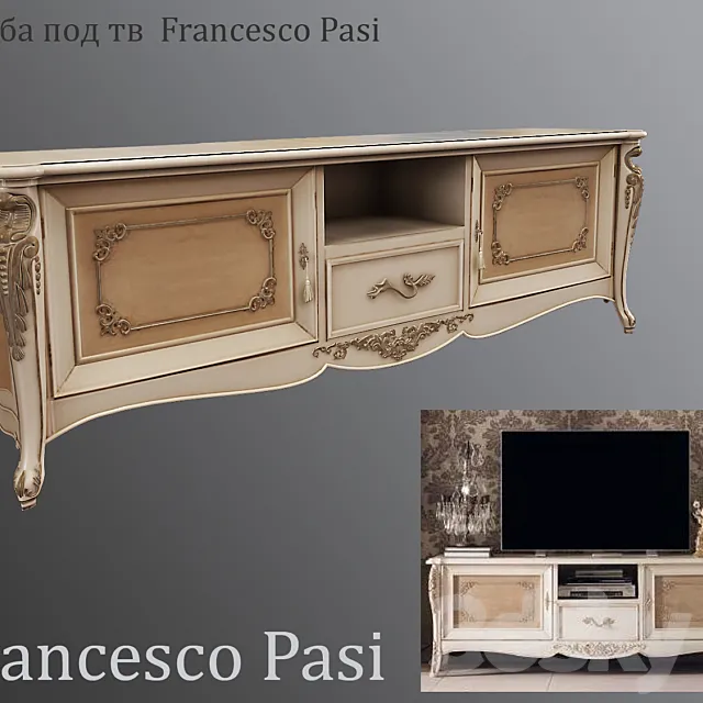 tumv tv Francesco Pasi 3D Model