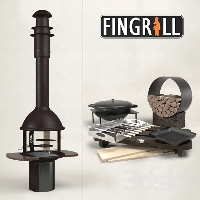 Tundra Grill BBQ 3D Model Tundra Grill BBQ 3D Model