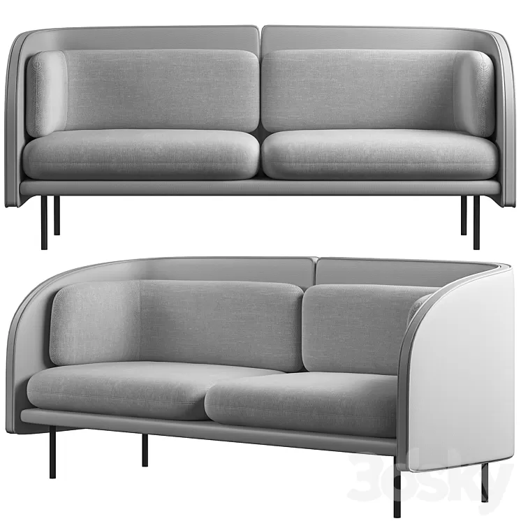 Tune Sofa Zilenzio 3D Model
