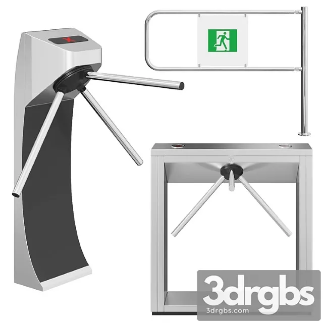 Turnikety Perco 3D Model Download