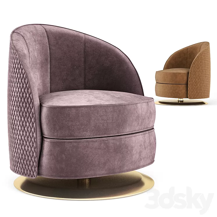 Turri armchair 3D Model