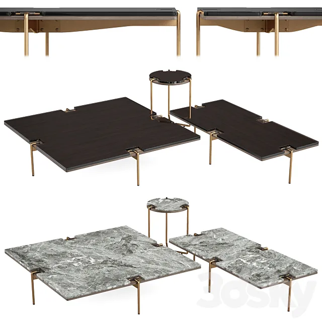 Turri Blues Coffee Table 3DModel