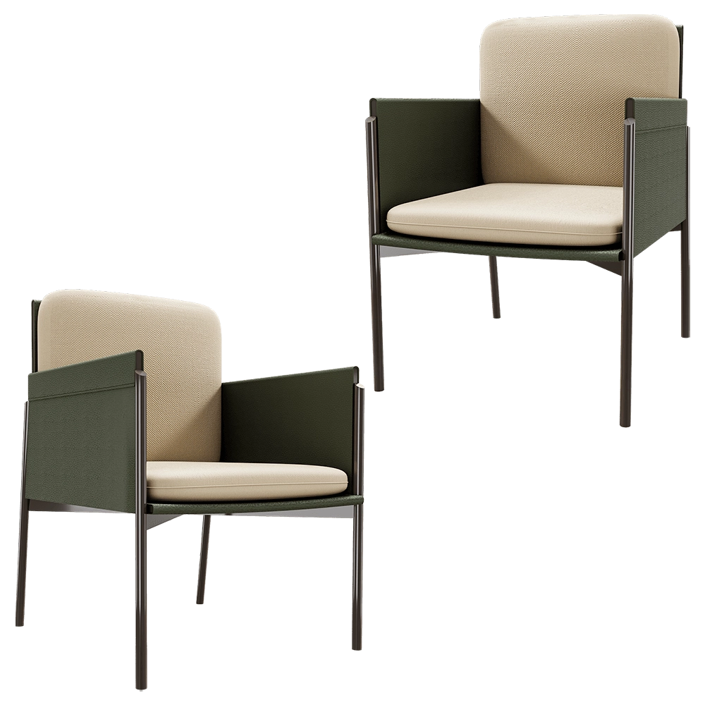 Turri – Chair Zenith 3D Model Turri – Chair Zenith 3D Model