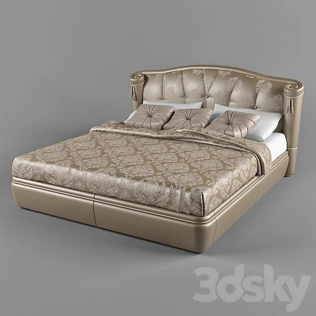 turri milo bed 3DModel