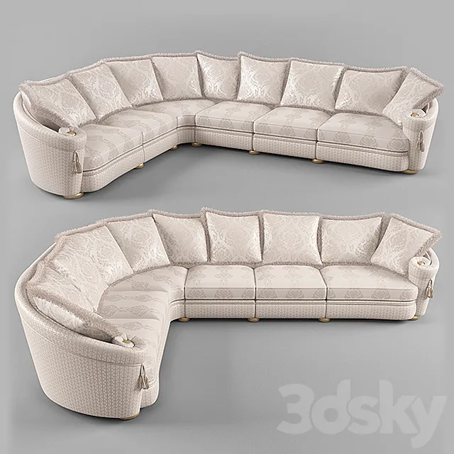 turri milo sofa 3DModel