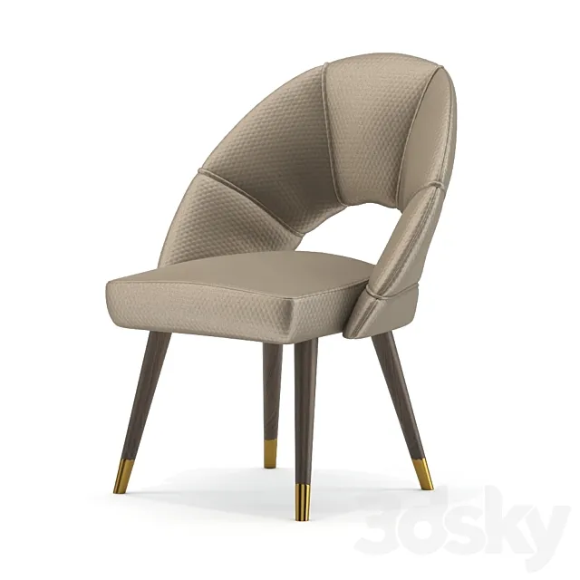 Turri Orion Shell Chair 3DModel