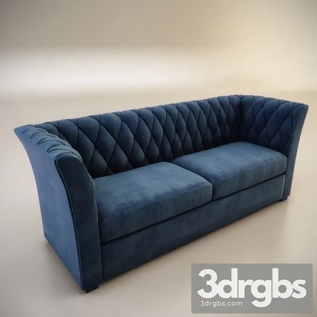 Turri Parsom Sofa 3D Model Download