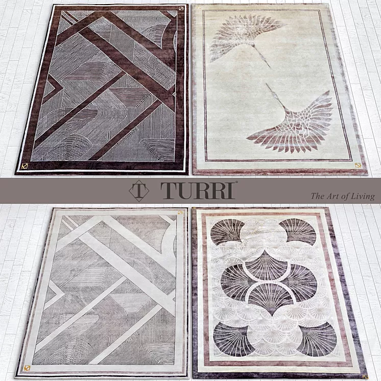 Turri Rugs 3D Model Turri Rugs 3D Model