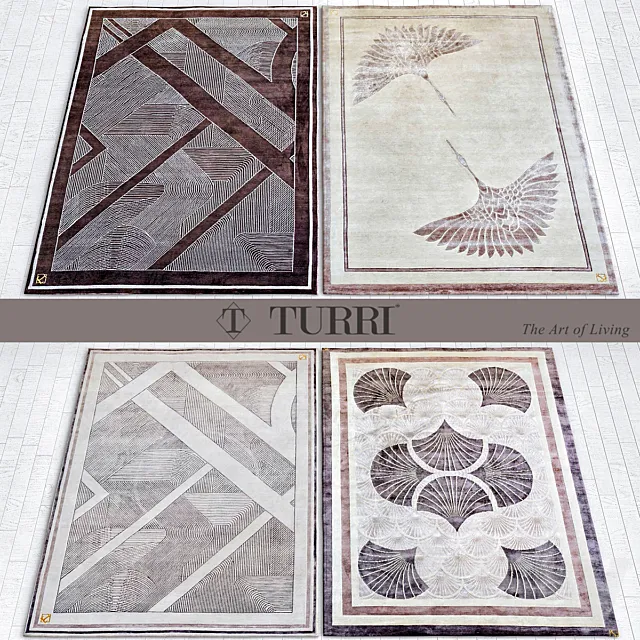 Turri Rugs 3DModel Turri Rugs 3DModel