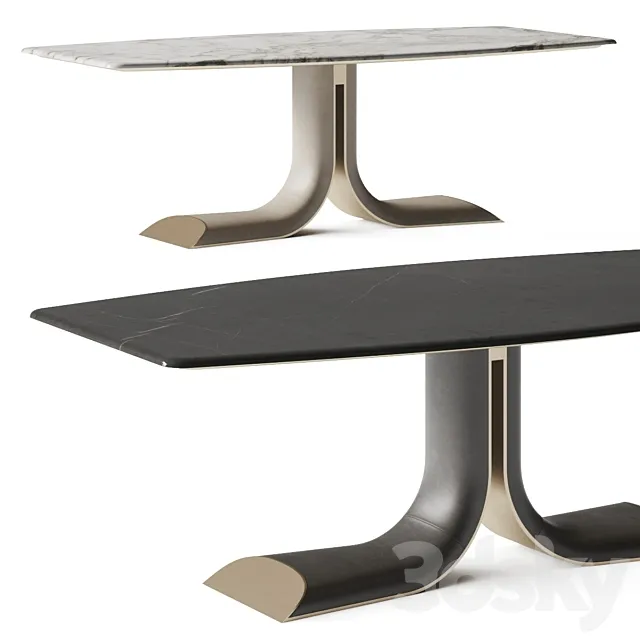 Turri Soul Dining Table 3DModel