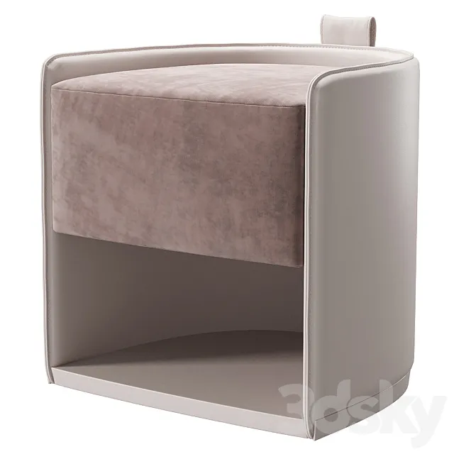 TURRI Vine pouf 3D Model