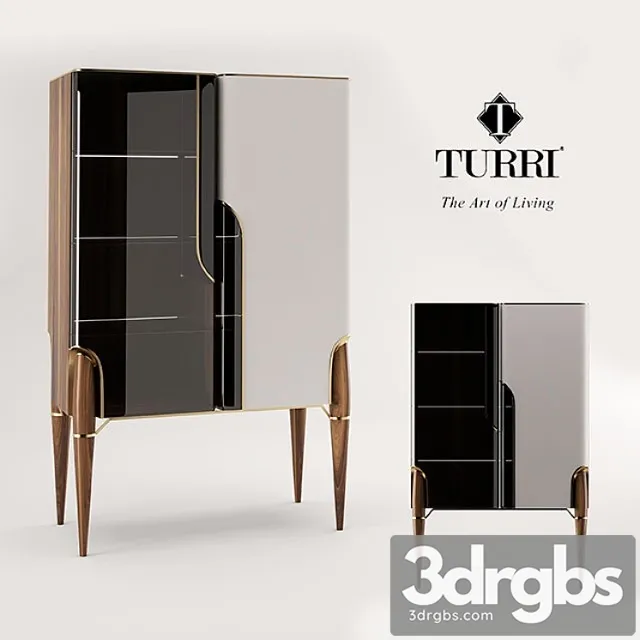 Turri vitrine 3D Model Download