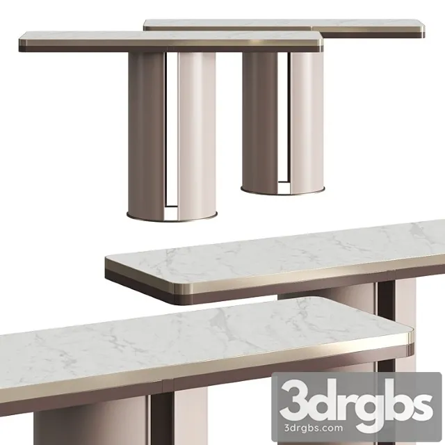 Turri Zero Console Table 3D Model Download