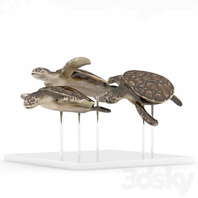 Turtles 3DModel