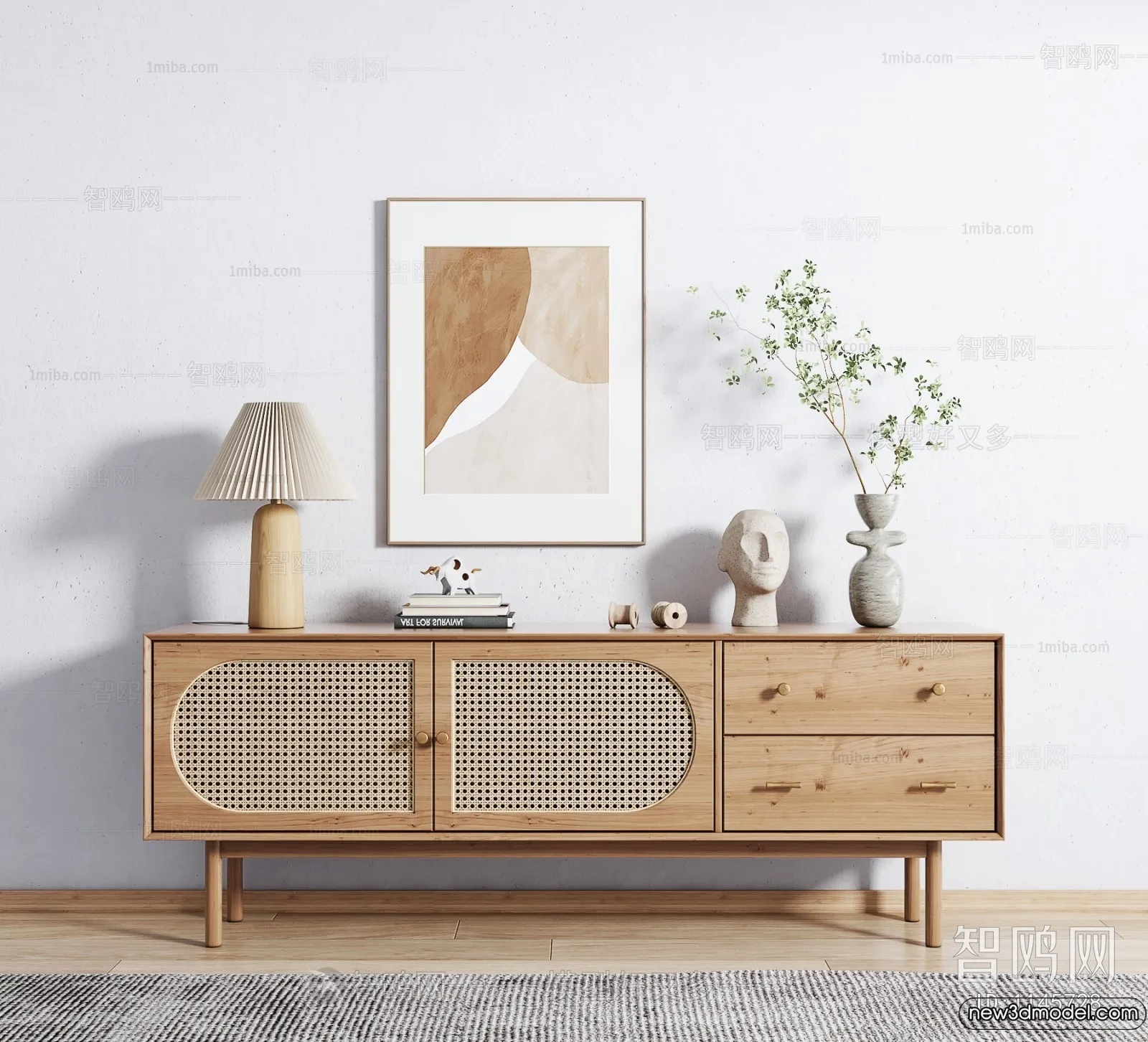 TV Cabinet 3D Models – 3D Furniture for Interior Design – 078 TV Cabinet 3D Models – 3D Furniture for Interior Design – 078