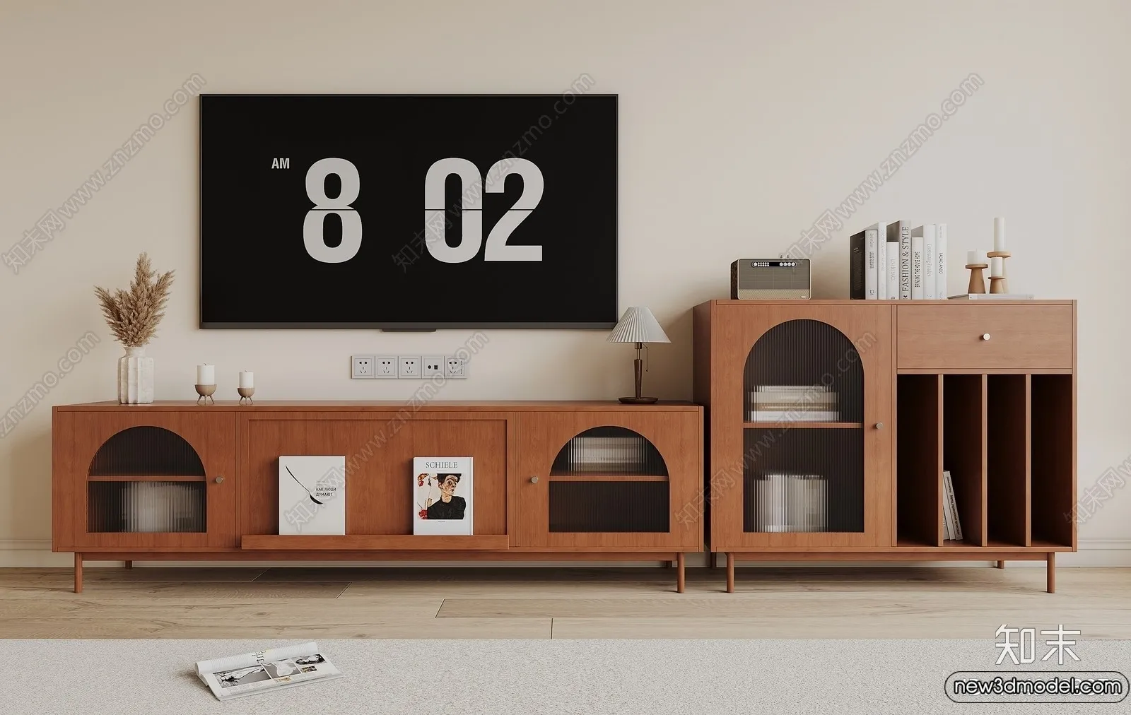 TV Cabinet 3D Models – 3D Furniture for Interior Design – 102 TV Cabinet 3D Models – 3D Furniture for Interior Design – 102