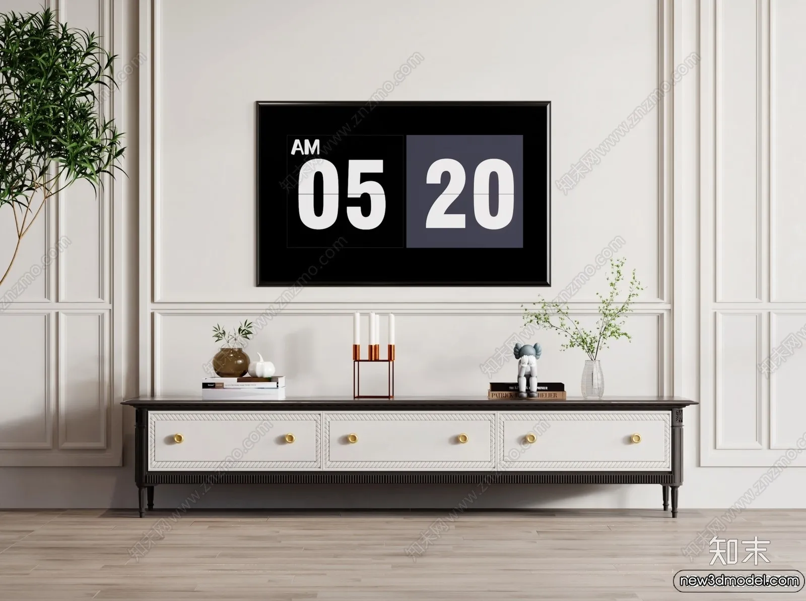 TV Cabinet 3D Models – 3D Furniture for Interior Design – 104 TV Cabinet 3D Models – 3D Furniture for Interior Design – 104