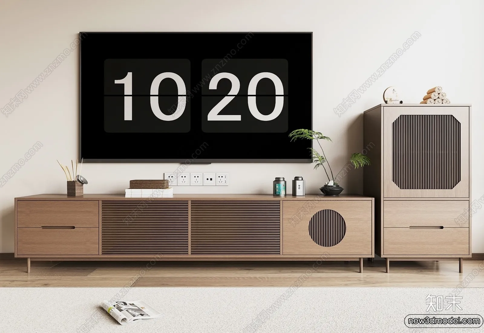 TV Cabinet 3D Models – 3D Furniture for Interior Design – 105 TV Cabinet 3D Models – 3D Furniture for Interior Design – 105