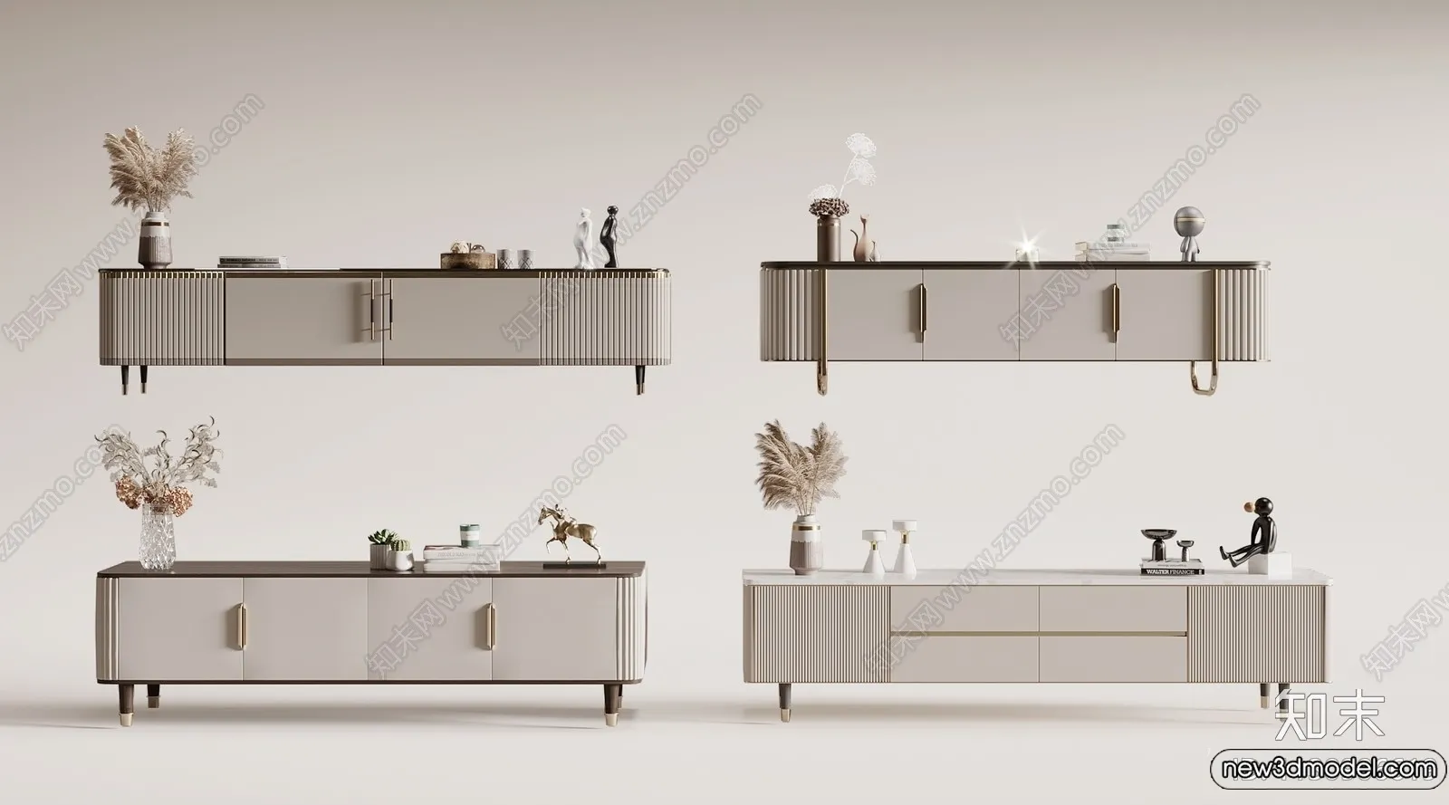 TV Cabinet 3D Models – 3D Furniture for Interior Design – 113 TV Cabinet 3D Models – 3D Furniture for Interior Design – 113