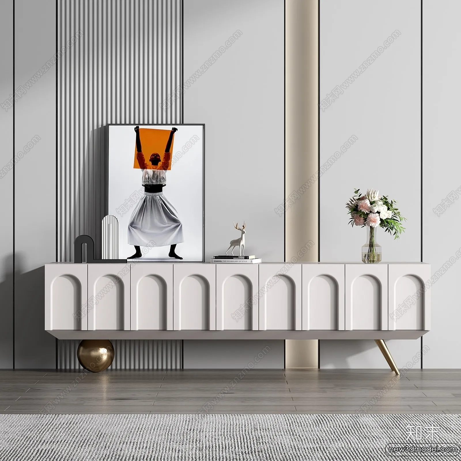 TV Cabinet 3D Models – 3D Furniture for Interior Design – 120 TV Cabinet 3D Models – 3D Furniture for Interior Design – 120