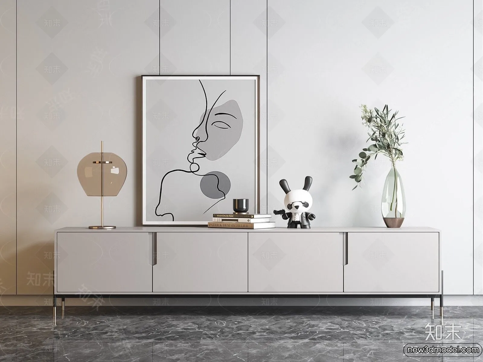 TV Cabinet 3D Models – 3D Furniture for Interior Design – 124 TV Cabinet 3D Models – 3D Furniture for Interior Design – 124