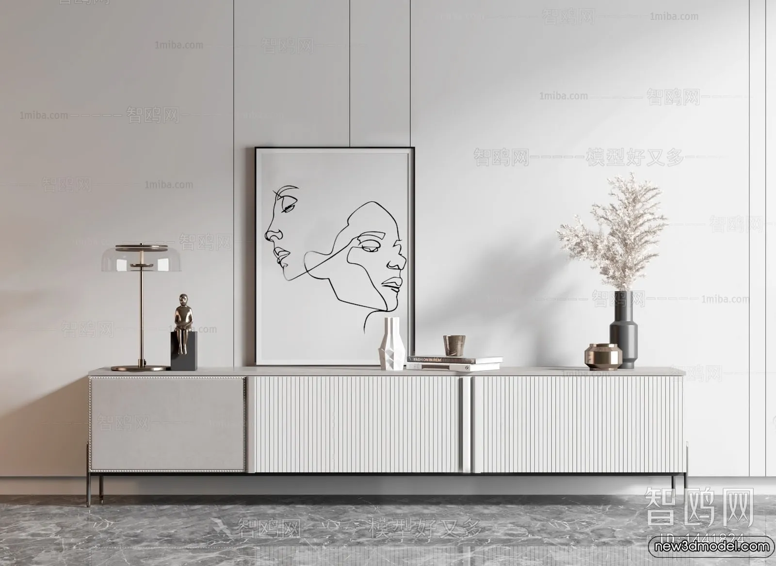 TV Cabinet 3D Models – 3D Furniture for Interior Design – 129 TV Cabinet 3D Models – 3D Furniture for Interior Design – 129