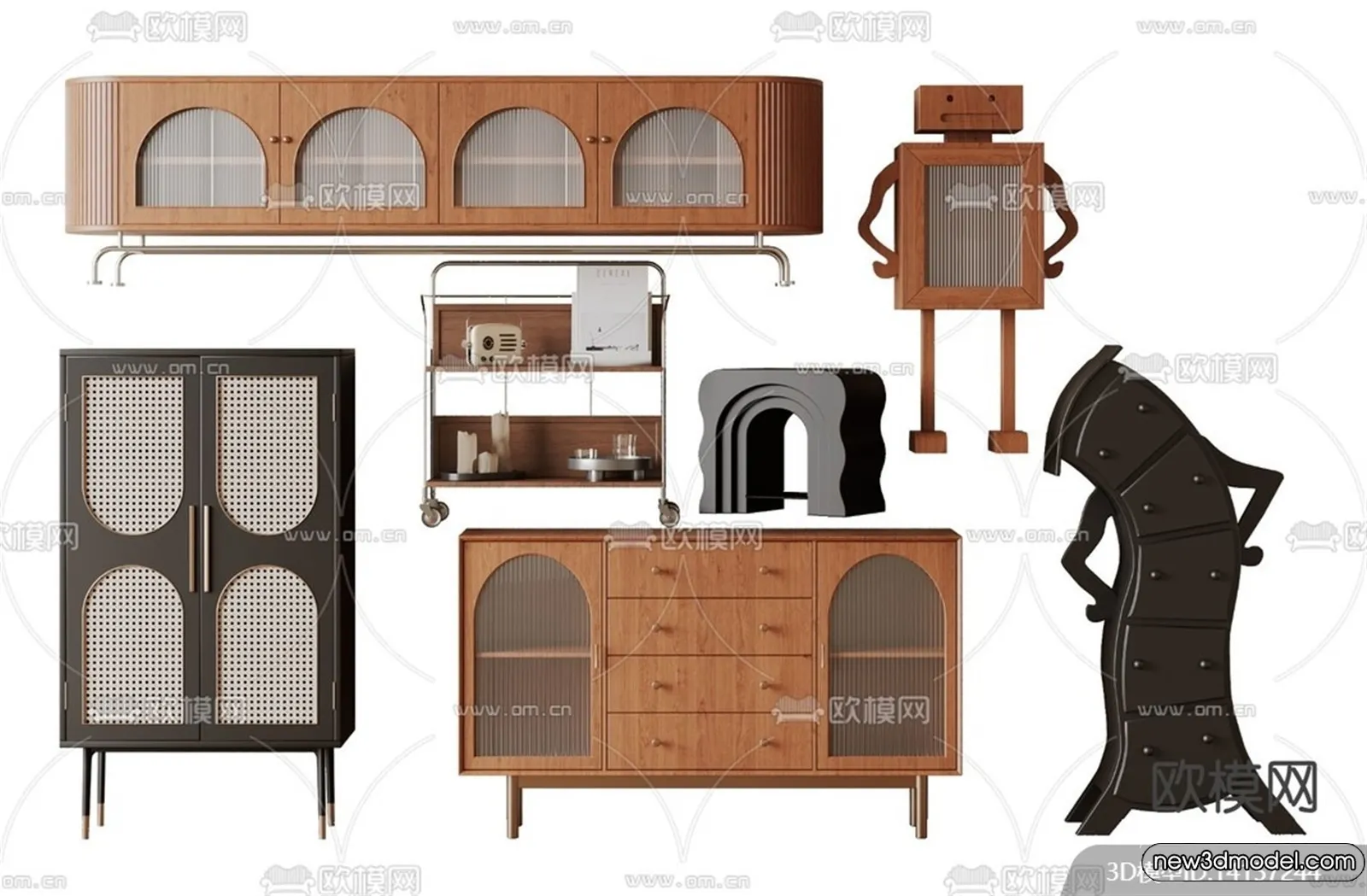 TV Cabinet 3D Models – 3D Furniture for Interior Design – 130 TV Cabinet 3D Models – 3D Furniture for Interior Design – 130