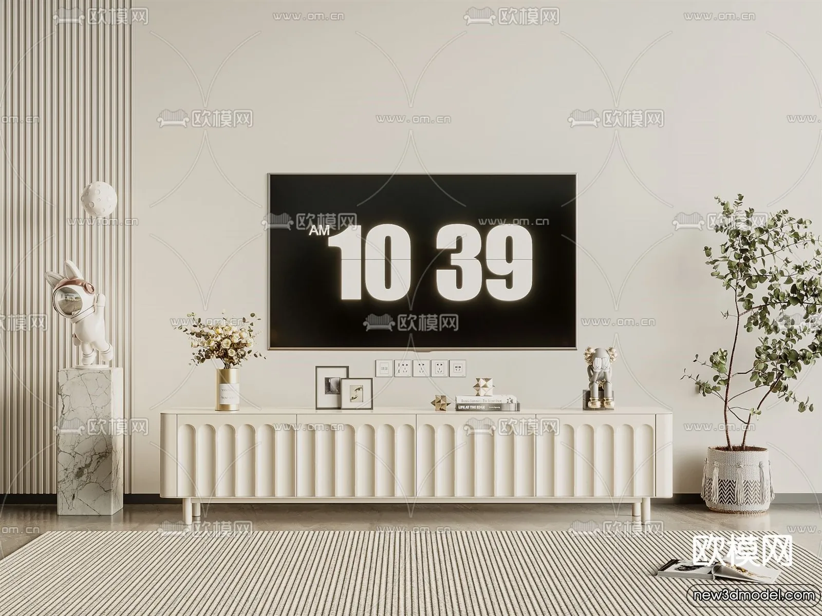 TV Cabinet 3D Models – 3D Furniture for Interior Design – 135 TV Cabinet 3D Models – 3D Furniture for Interior Design – 135